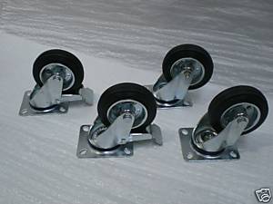 Castor and wheelbarrow wheels