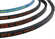 V-belts, pulleys, bearings, sprockets, chain oil s